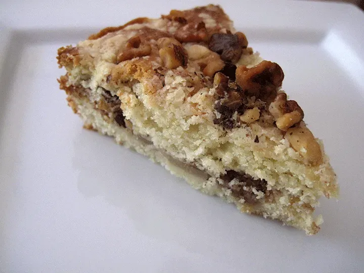 Delicious high altitude sour cream coffee cake recipe