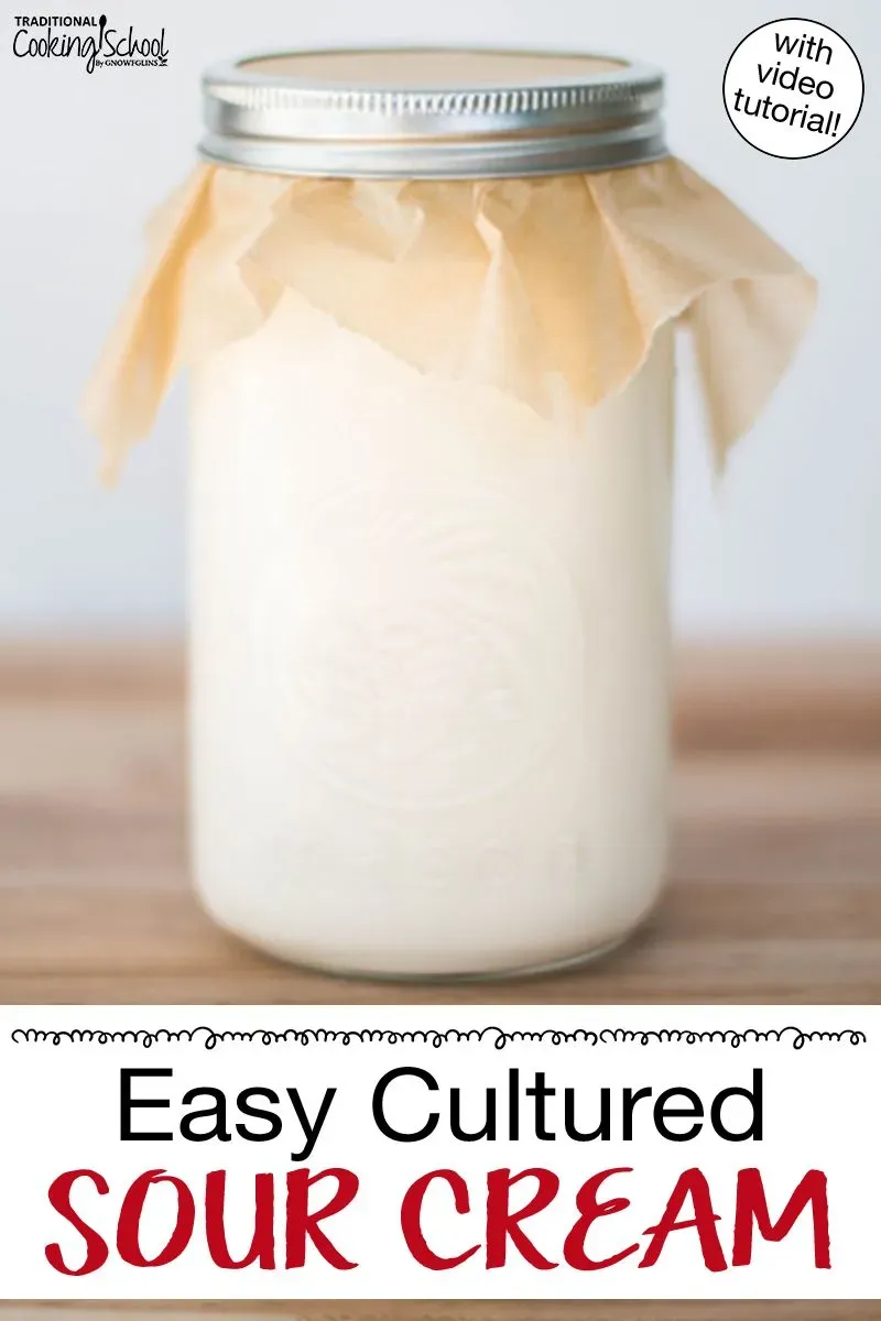 Simple: how long does it take to make sour cream?