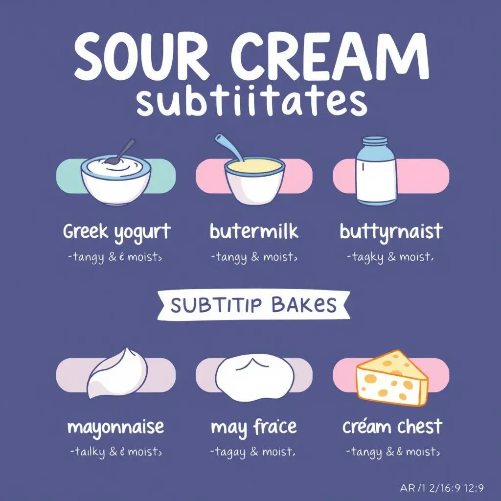 How to Choose the Best Substitute for Sour Cream in Baking