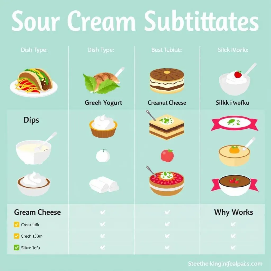 How to Choose the Right Sour Cream Substitute for Your Dish