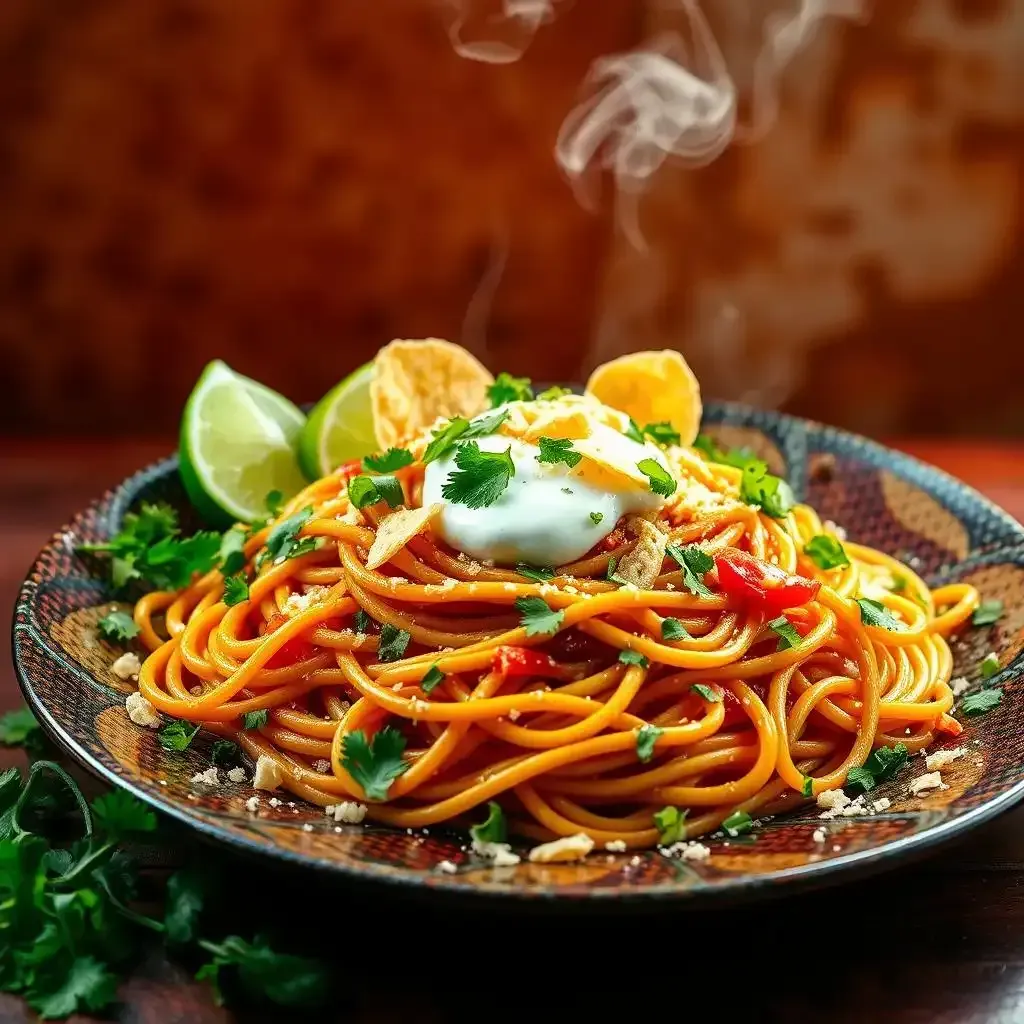 How To Make Amazing Mexican Spaghetti With Sour Cream - Sourcream