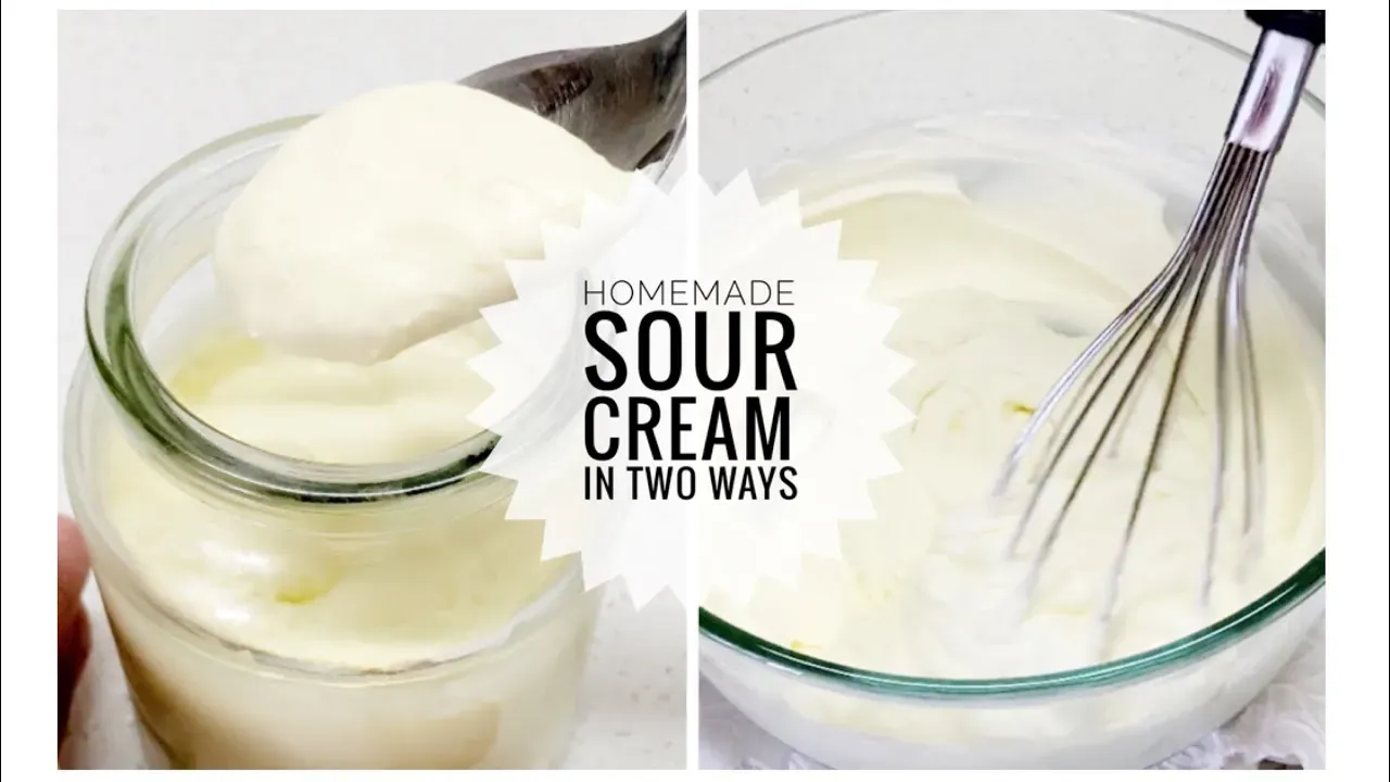 Easy how to make buttermilk using sour cream substitute