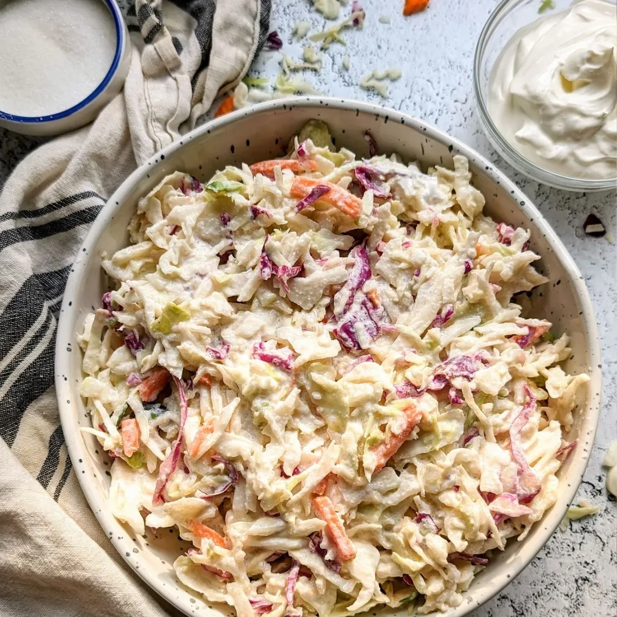 Perfect how to make coleslaw with sour cream recipe