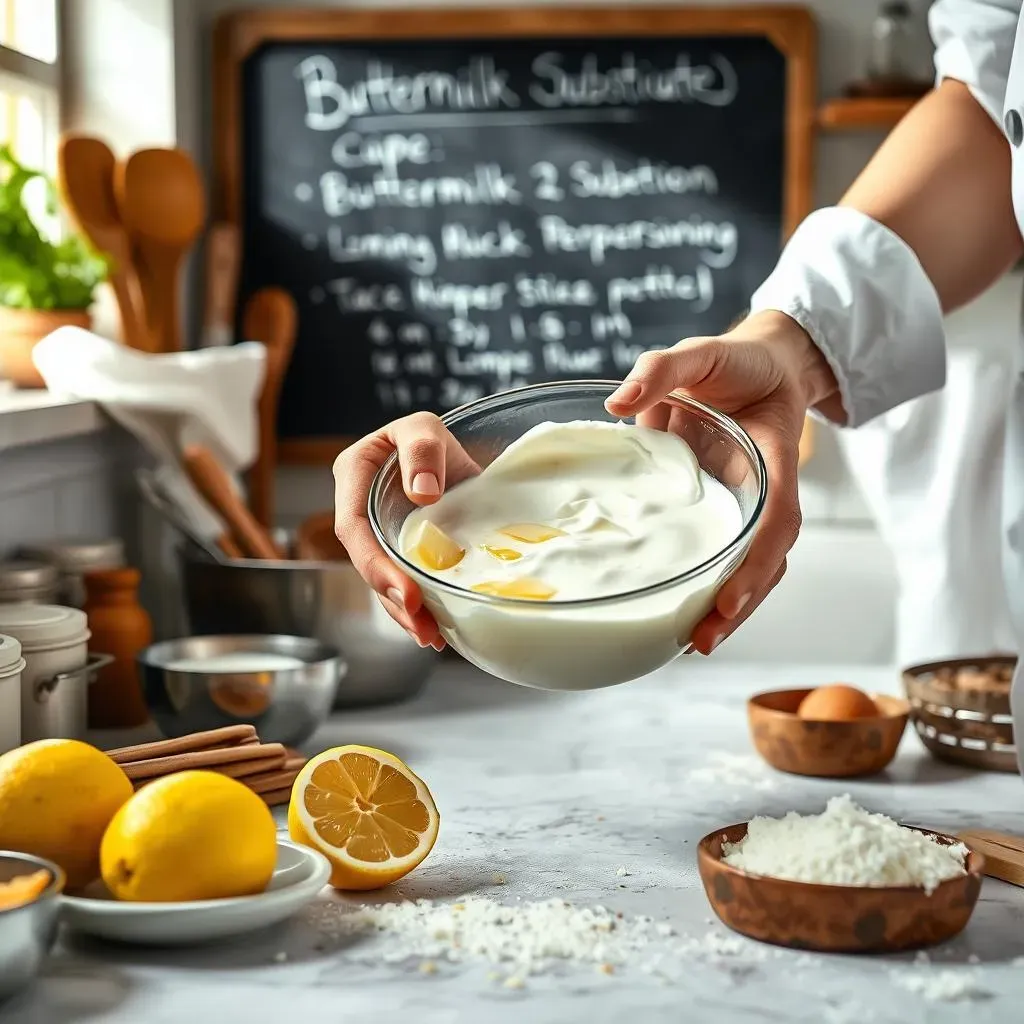 How to Substitute Buttermilk with Sour Cream