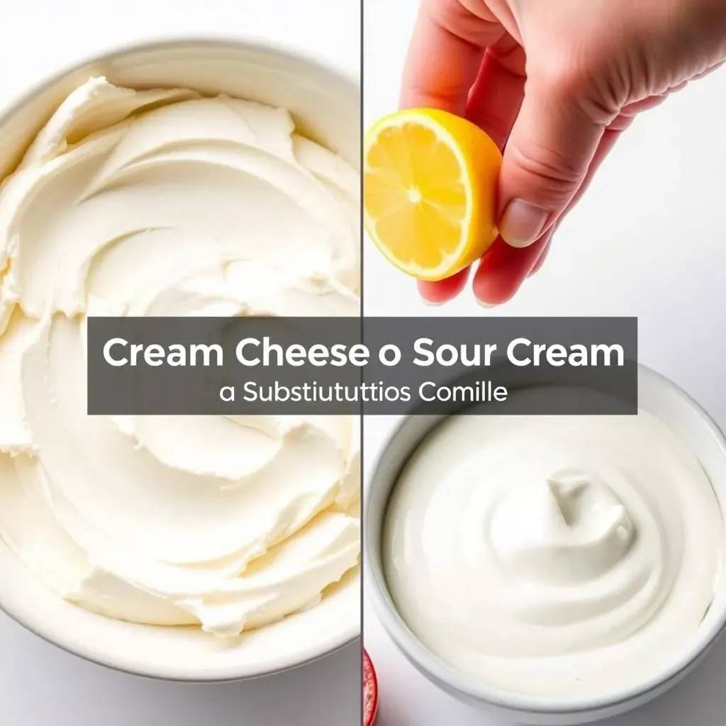 How to Substitute Cream Cheese for Sour Cream in Recipes