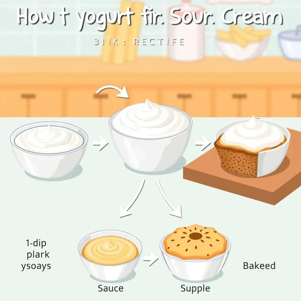 How to Substitute Yogurt for Sour Cream in Recipes