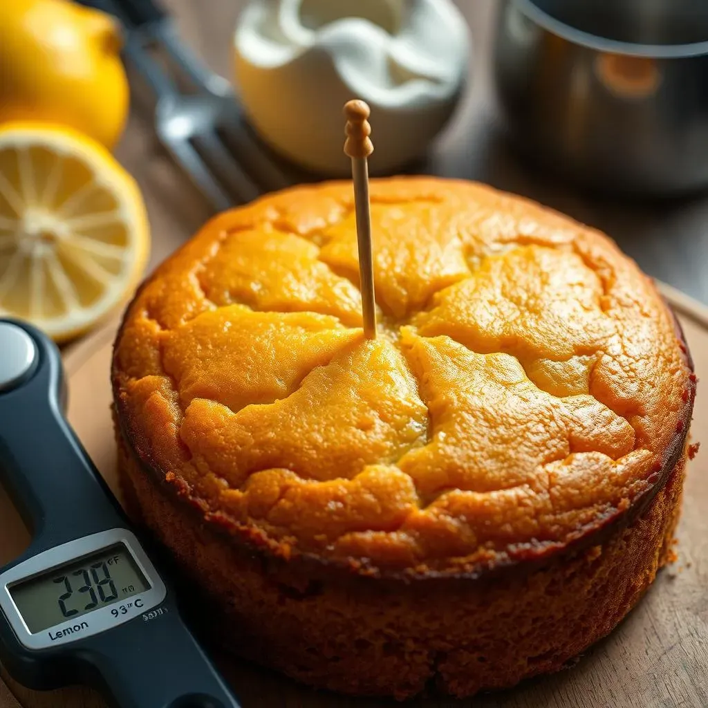 How to Tell When Your Lemon Coffee Cake is Perfectly Done