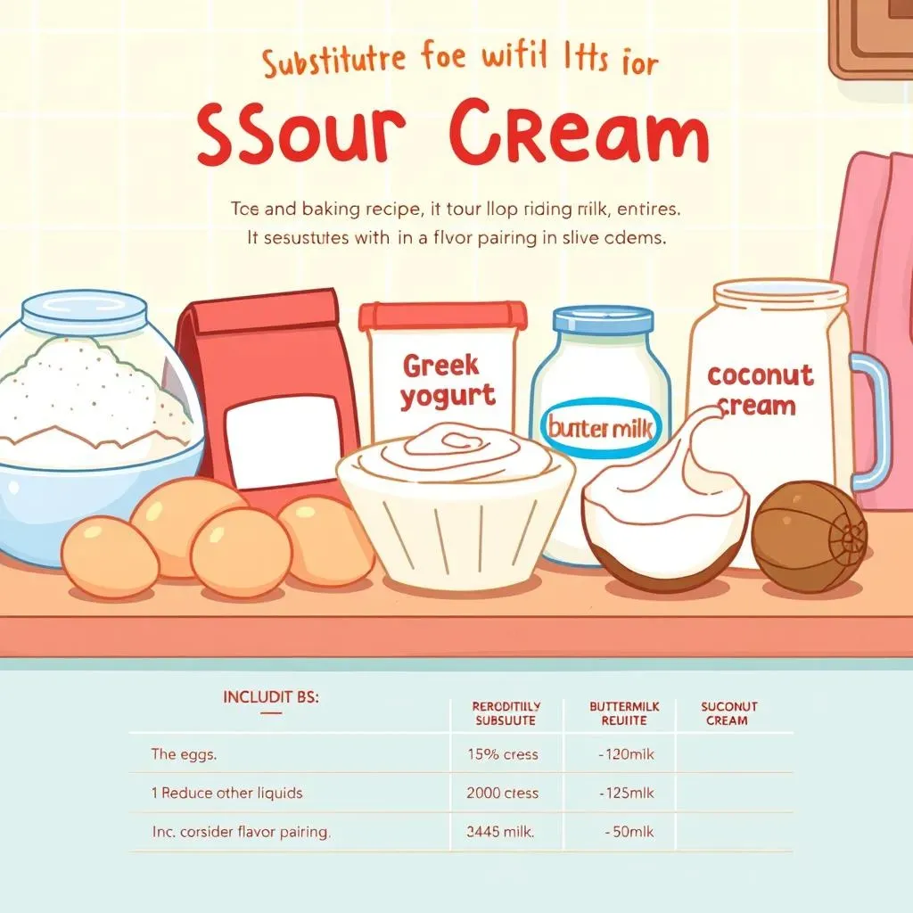 How to Use Sour Cream Replacements in Your Baking