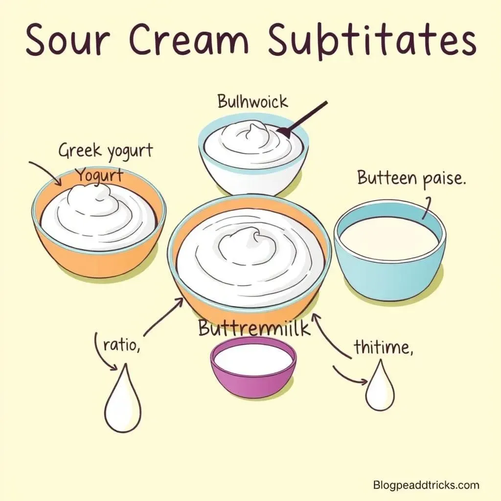 How to Use Sour Cream Substitutes Correctly