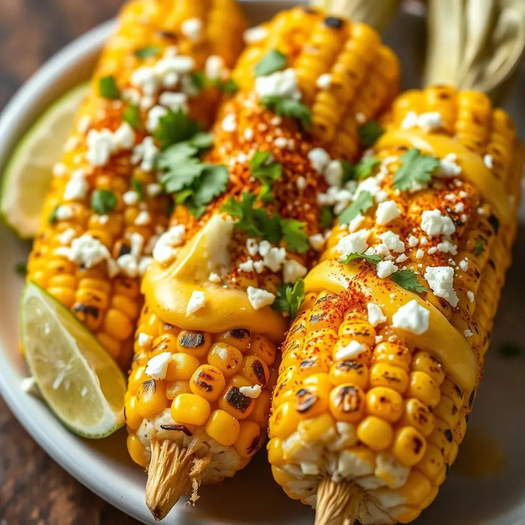 Ingredients and Instructions for Mexican Street Corn