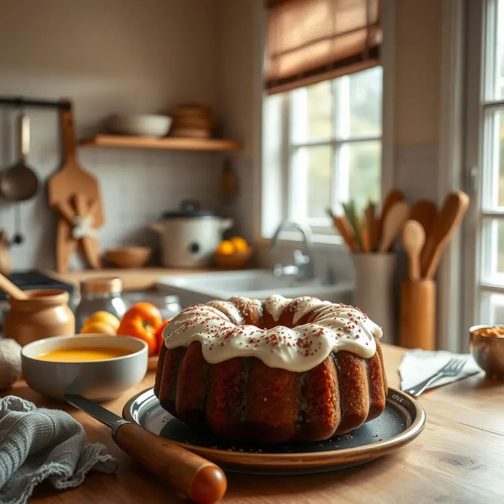 Ingredients and Tools for Your No Sour Cream Coffee Bundt