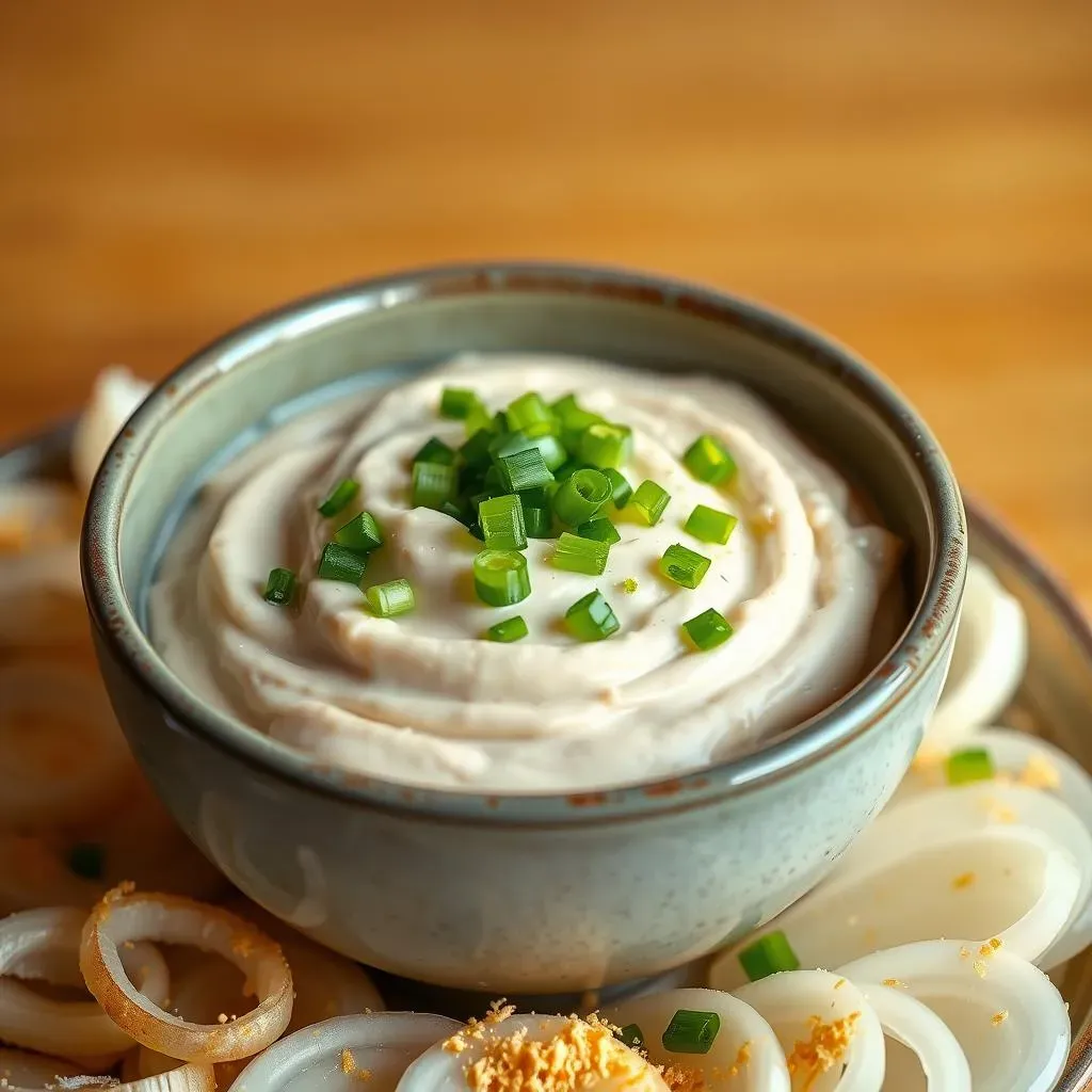 Ingredients for the Best Vegan Sour Cream and Onion Dip