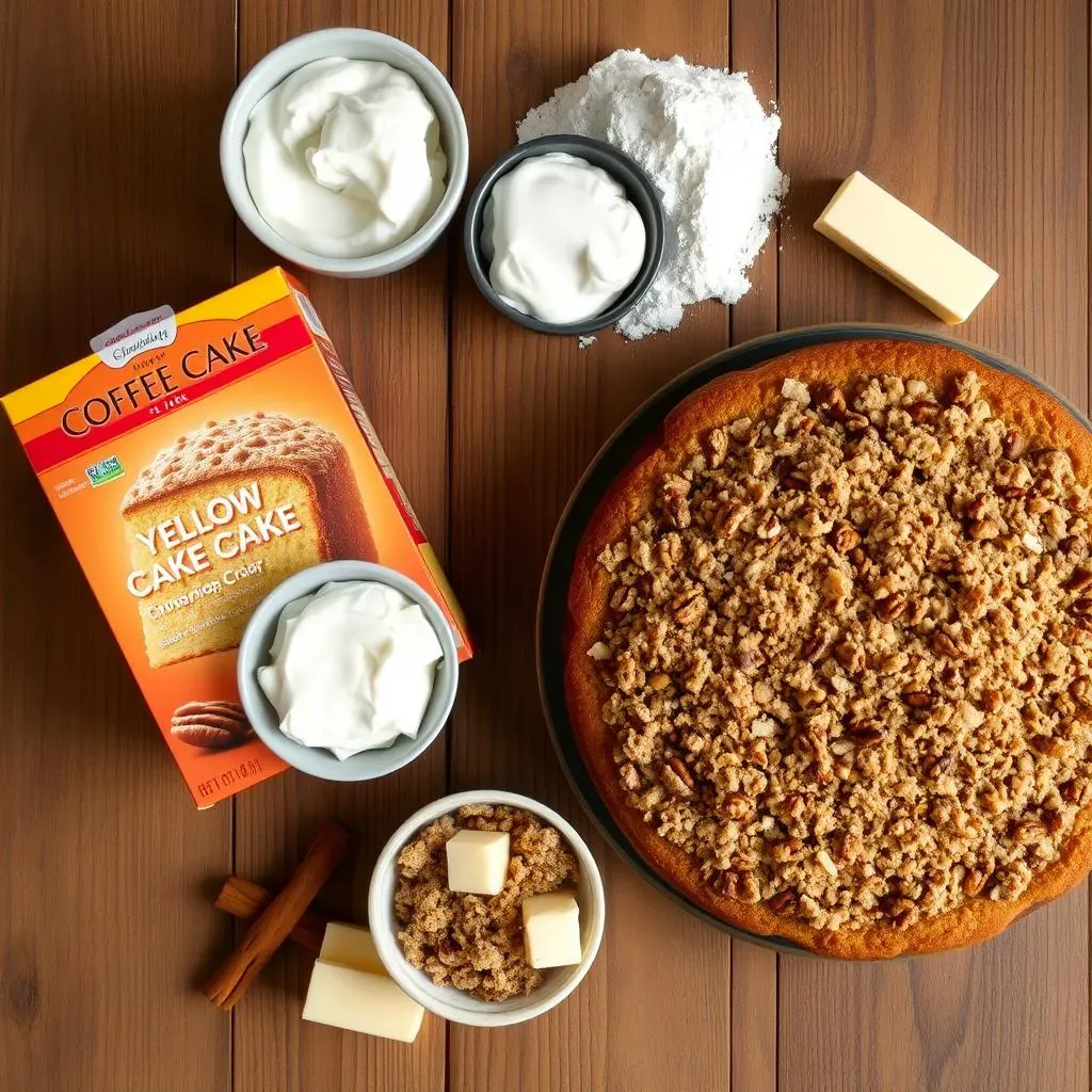 Ingredients for Your Dream Coffee Cake