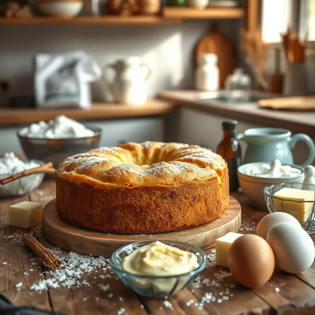 Ingredients for Your Old Fashioned Sour Cream Coffee Cake Masterpiece