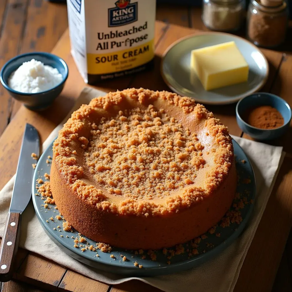 Key Ingredients for the Perfect Sour Cream Coffee Cake