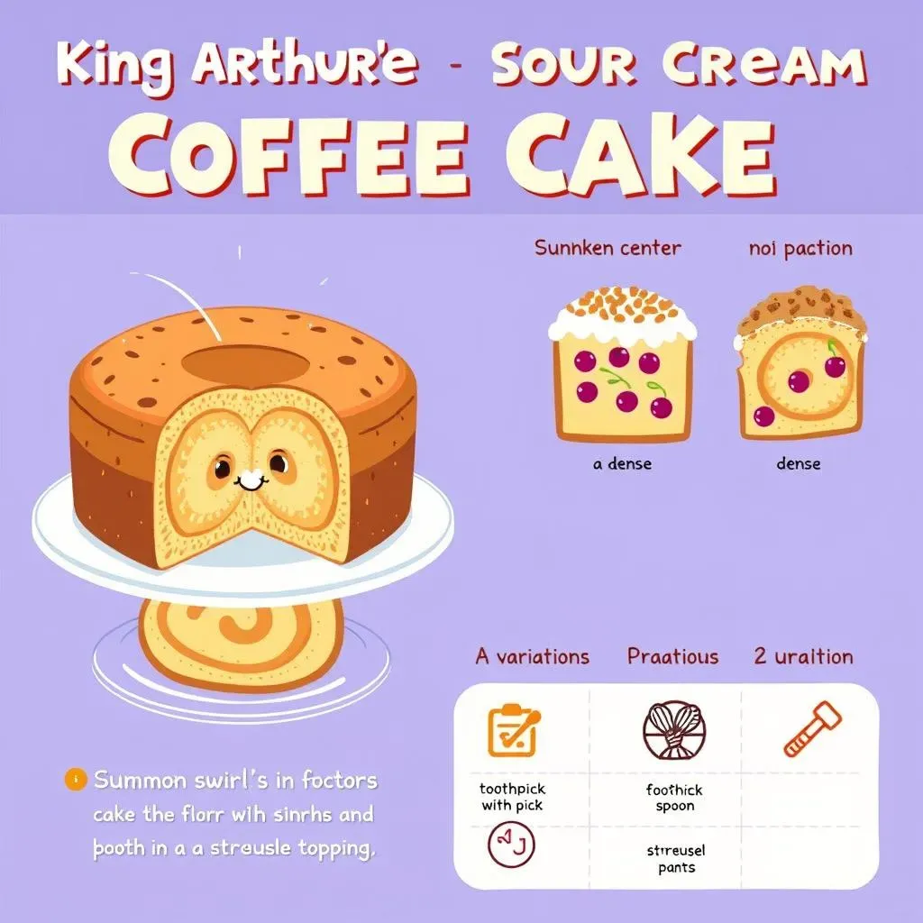 King Arthur Sour Cream Coffee Cake: Troubleshooting and Variations