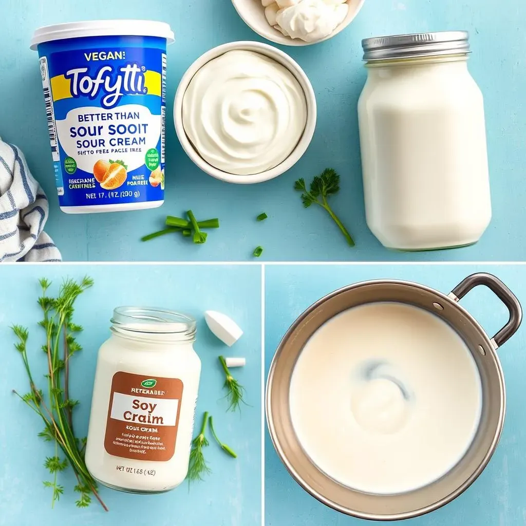 LactoseFree and Vegan Sour Cream Options