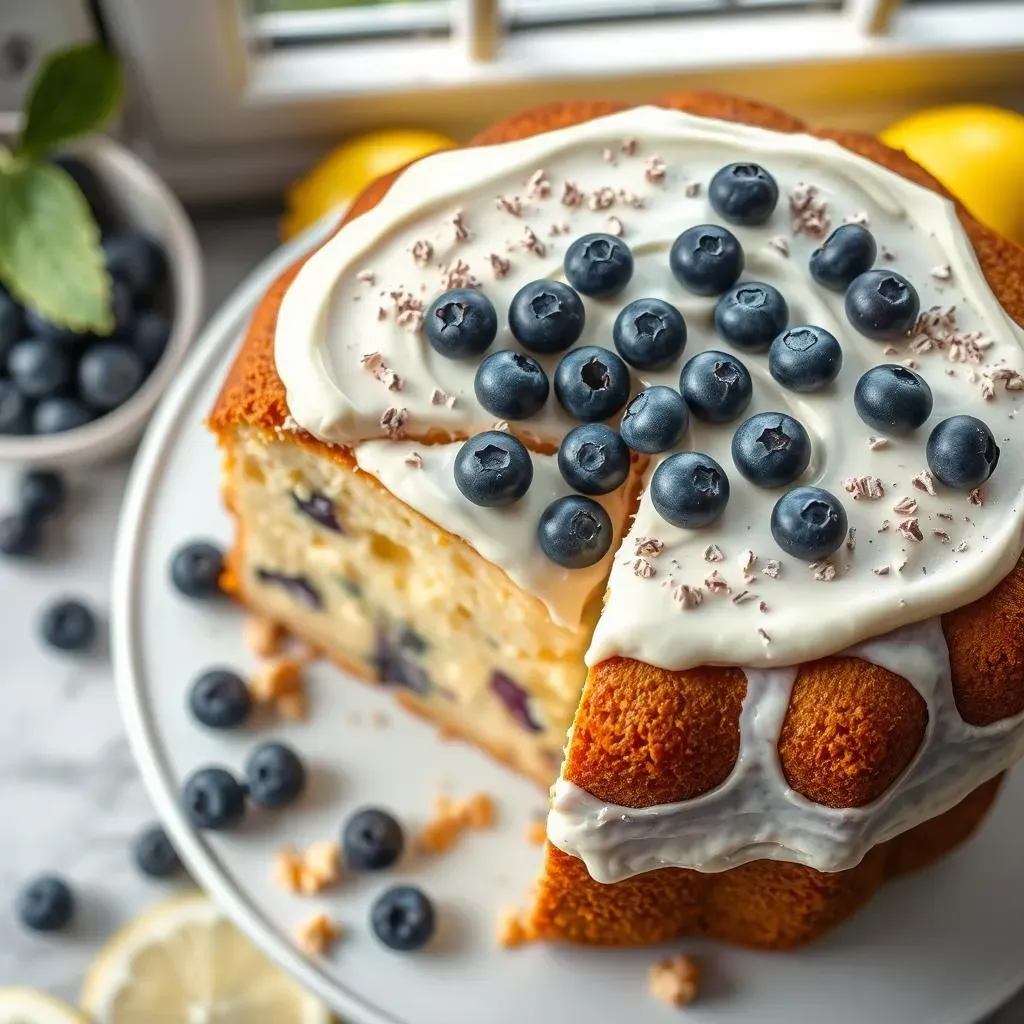 Ultimate Lemon Blueberry Coffee Cake With Sour Cream Recipe