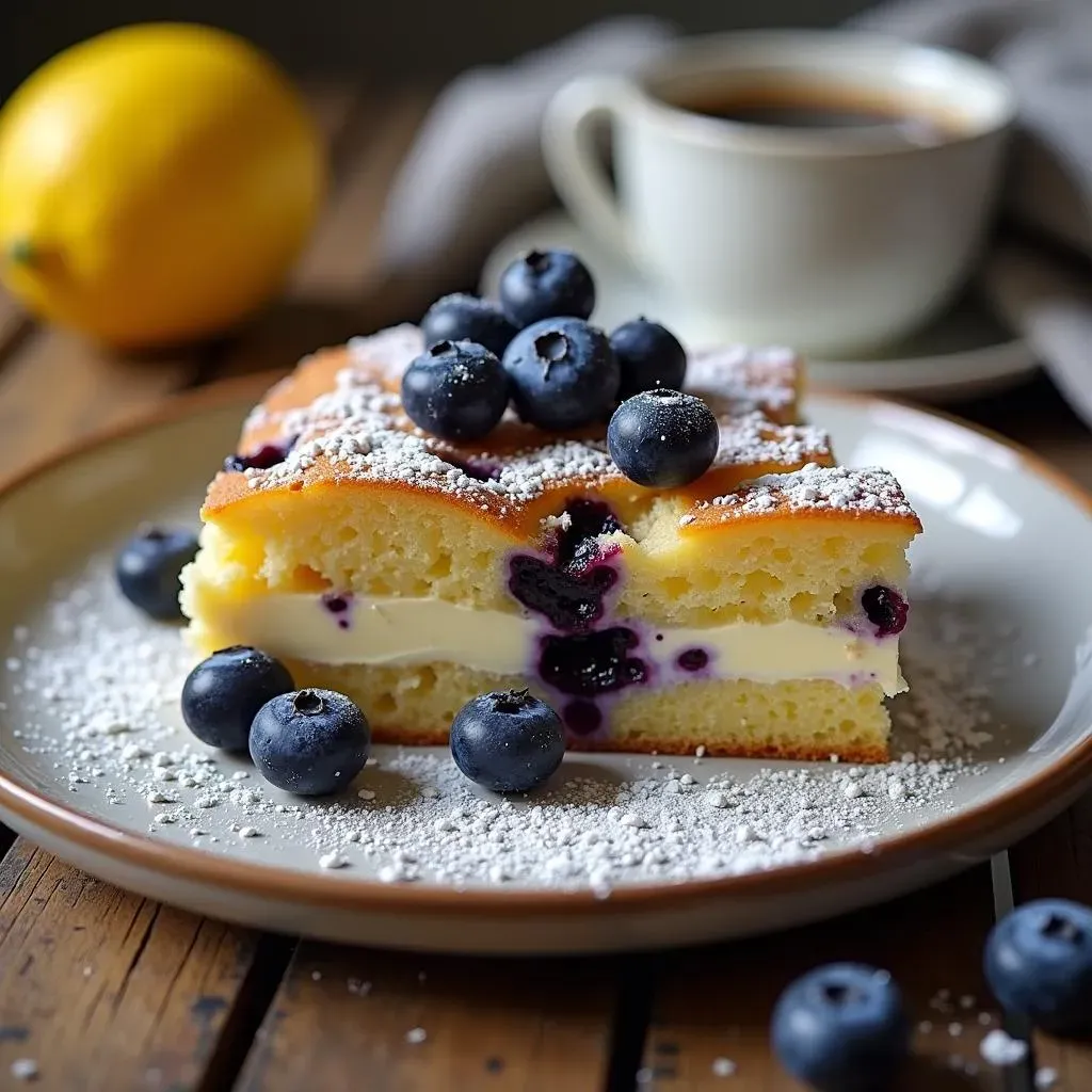 The Ultimate Lemon Blueberry Sour Cream Coffee Cake Recipe