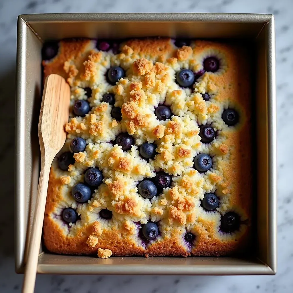 Lemon Blueberry Sour Cream Coffee Cake Recipe