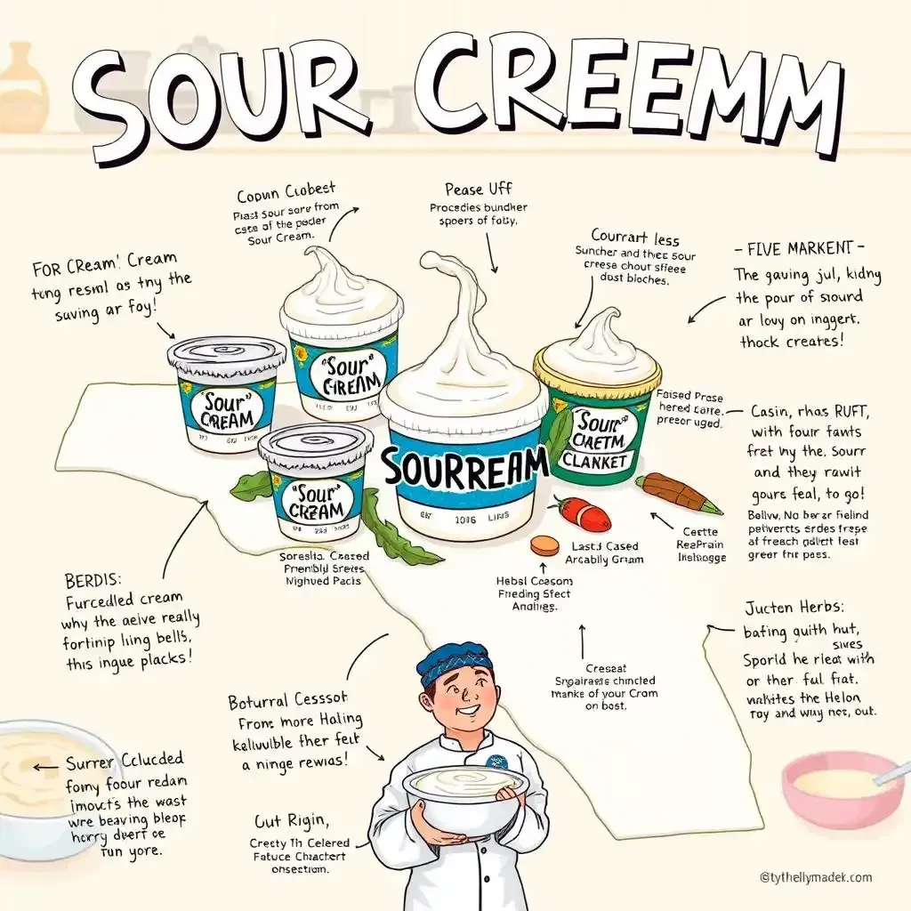 Los Angeles Sour Cream Types: The Ultimate Guide - Sourcream