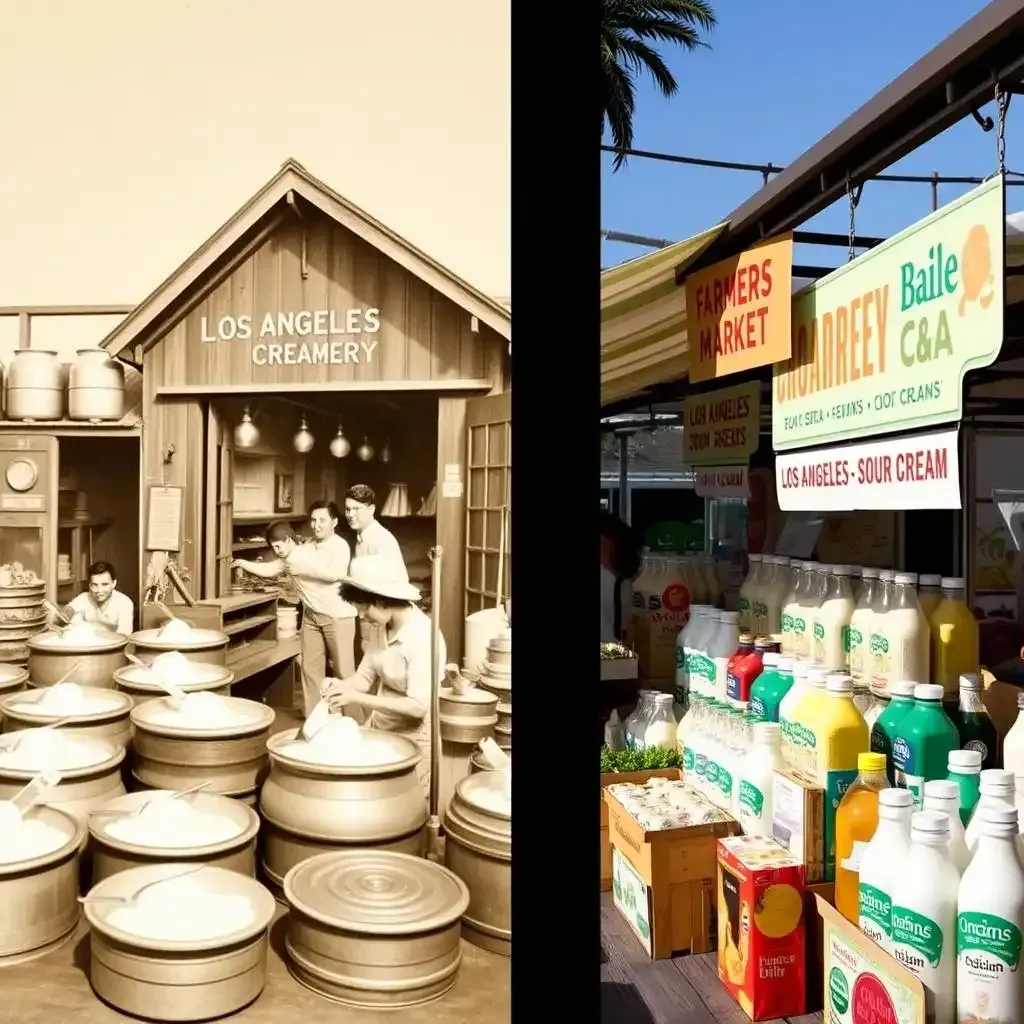 Los Angeless Dairy Landscape A Look At Sour Creams Past And Present