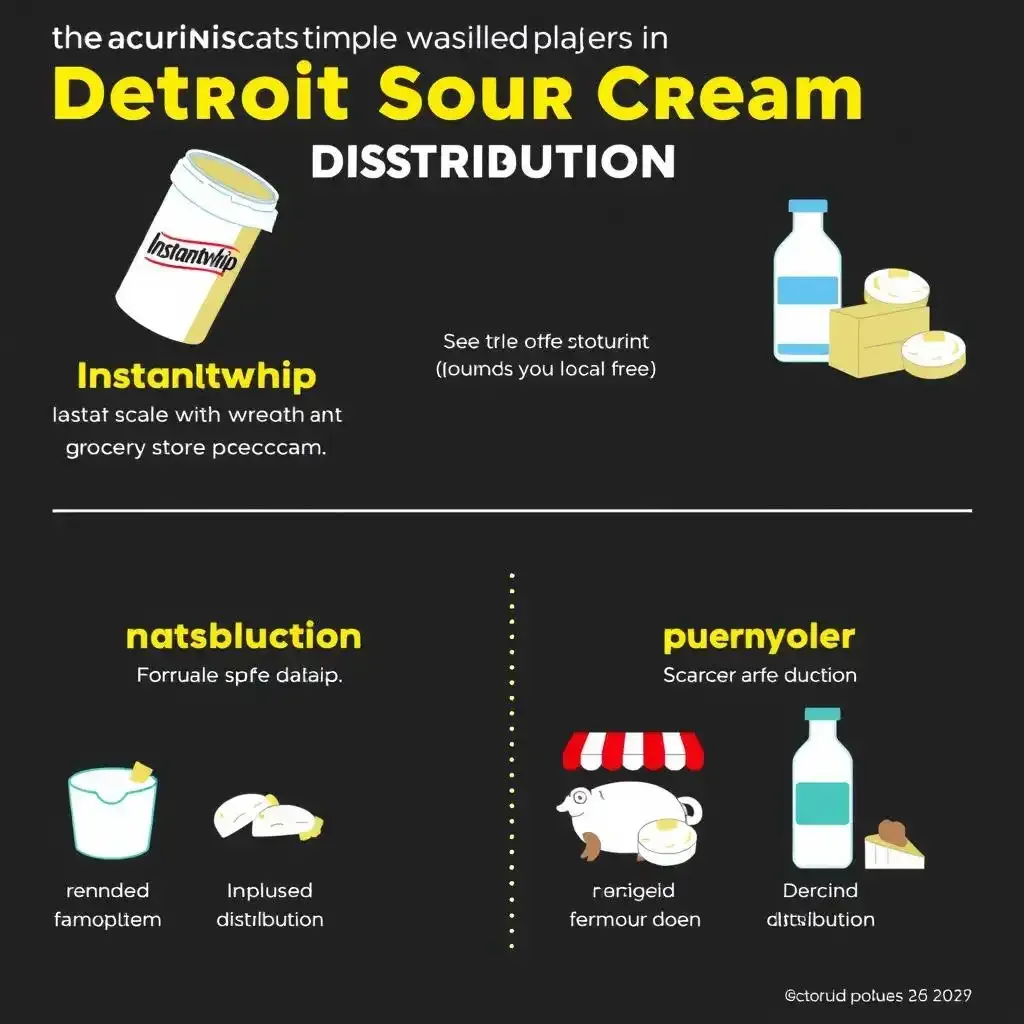 Major Players In Detroit Sour Cream Distribution