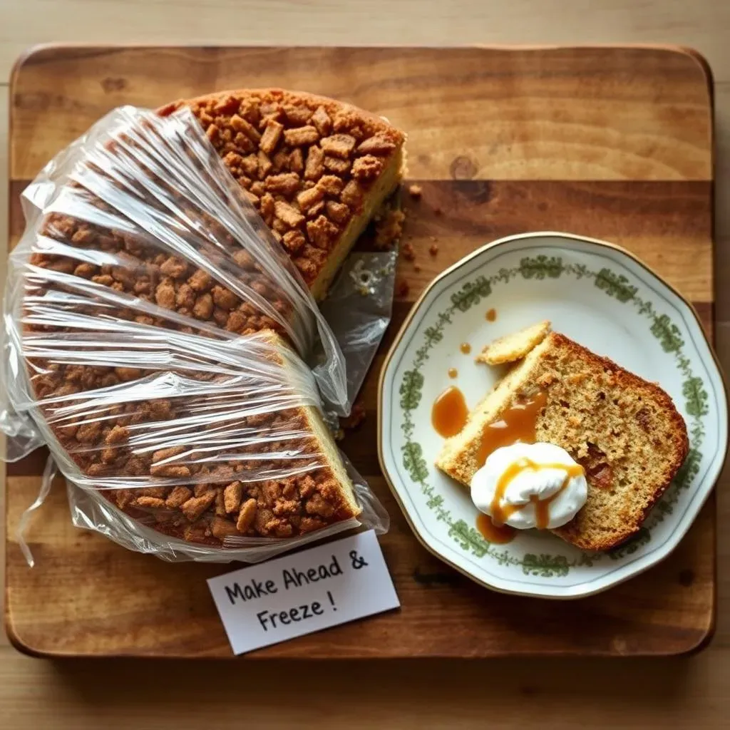 MakeAhead Tips and Freezing Instructions for Coffee Cake