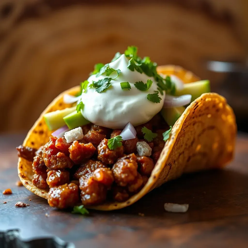 Making the Best Sour Cream Substitute Tacos