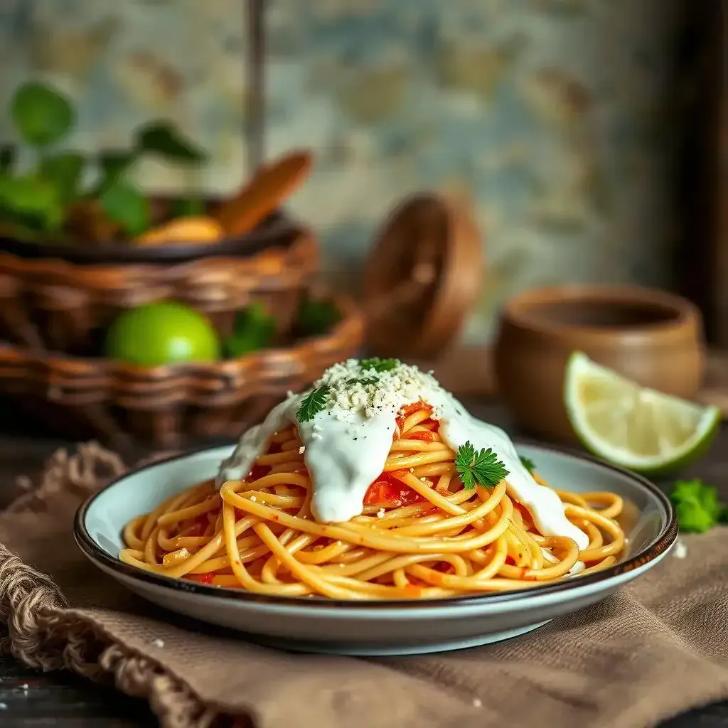 Mastering The Art Of Mexican Spaghetti With Sour Cream