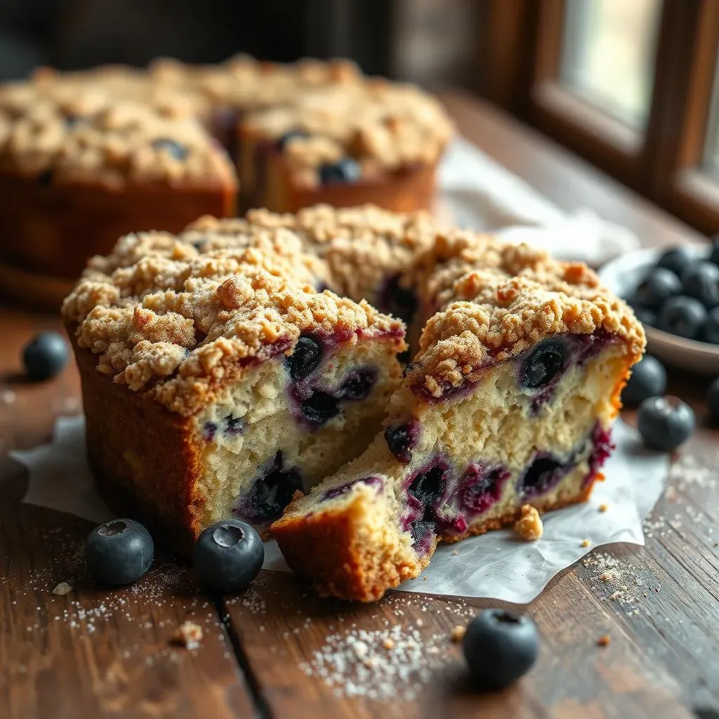 Mastering the Crumb Topping for Your Sour Cream Blueberry Coffee Cake