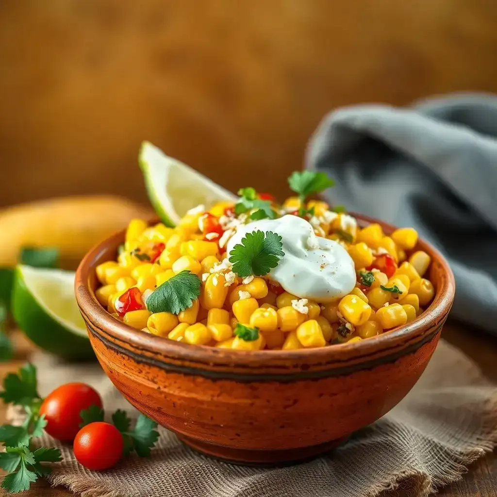 Mexican Corn Salad With Canned Corn And Sour Cream A Quick Amp Easy Recipe