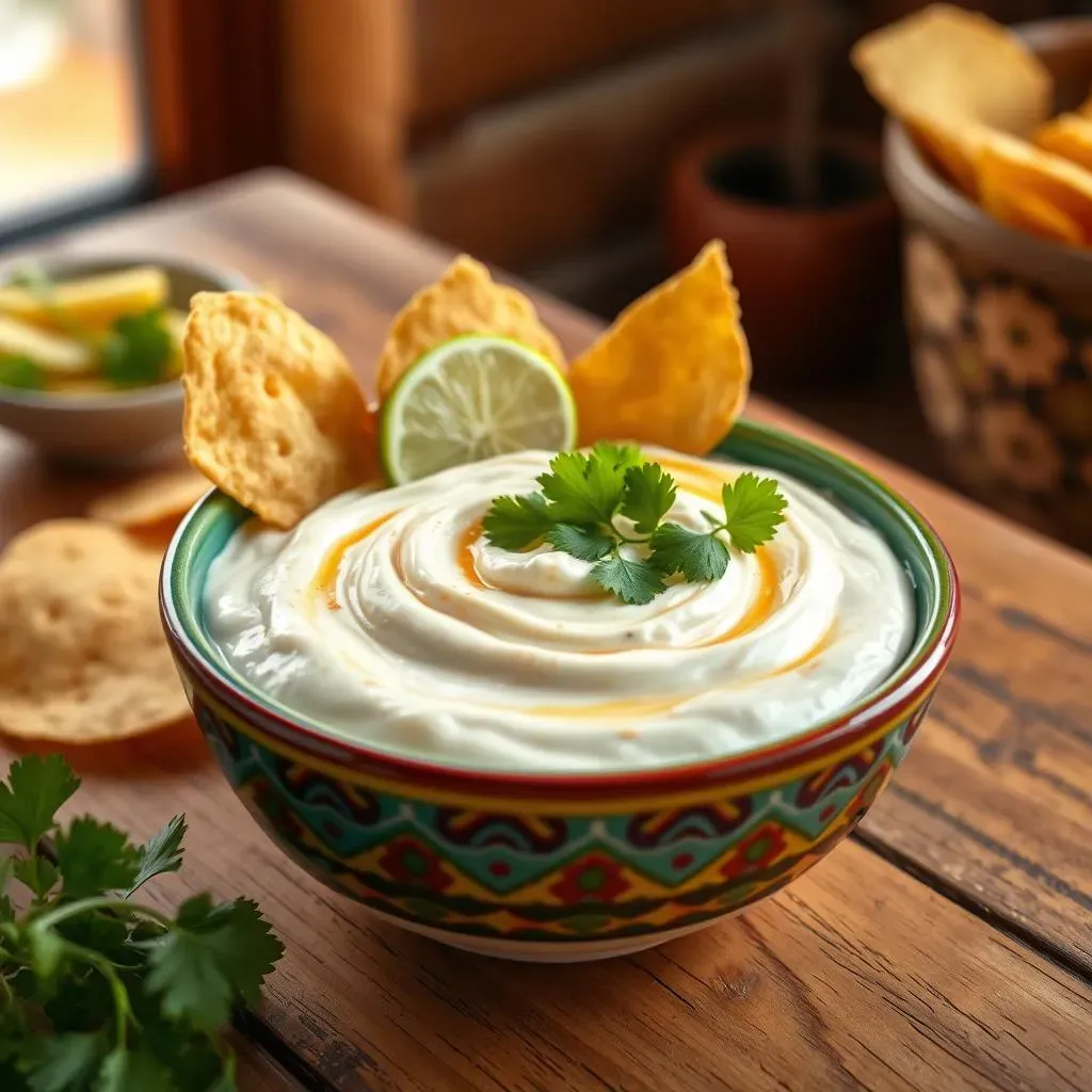 Amazing Mexican Sour Cream Dip: Easy Recipe