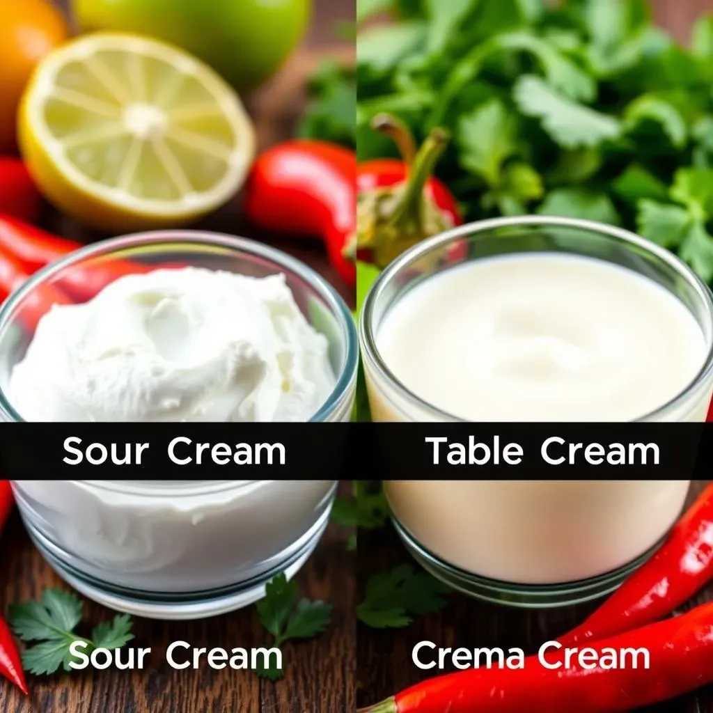 Mexican Sour Cream vs Table Cream: Flavor and Texture Showdown