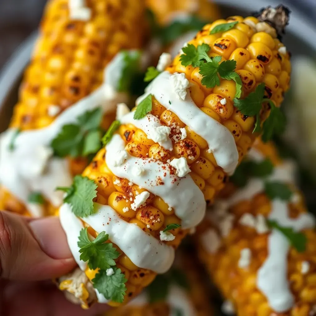 Amazing Mexican Street Corn Recipe with Sour Cream, Ready?