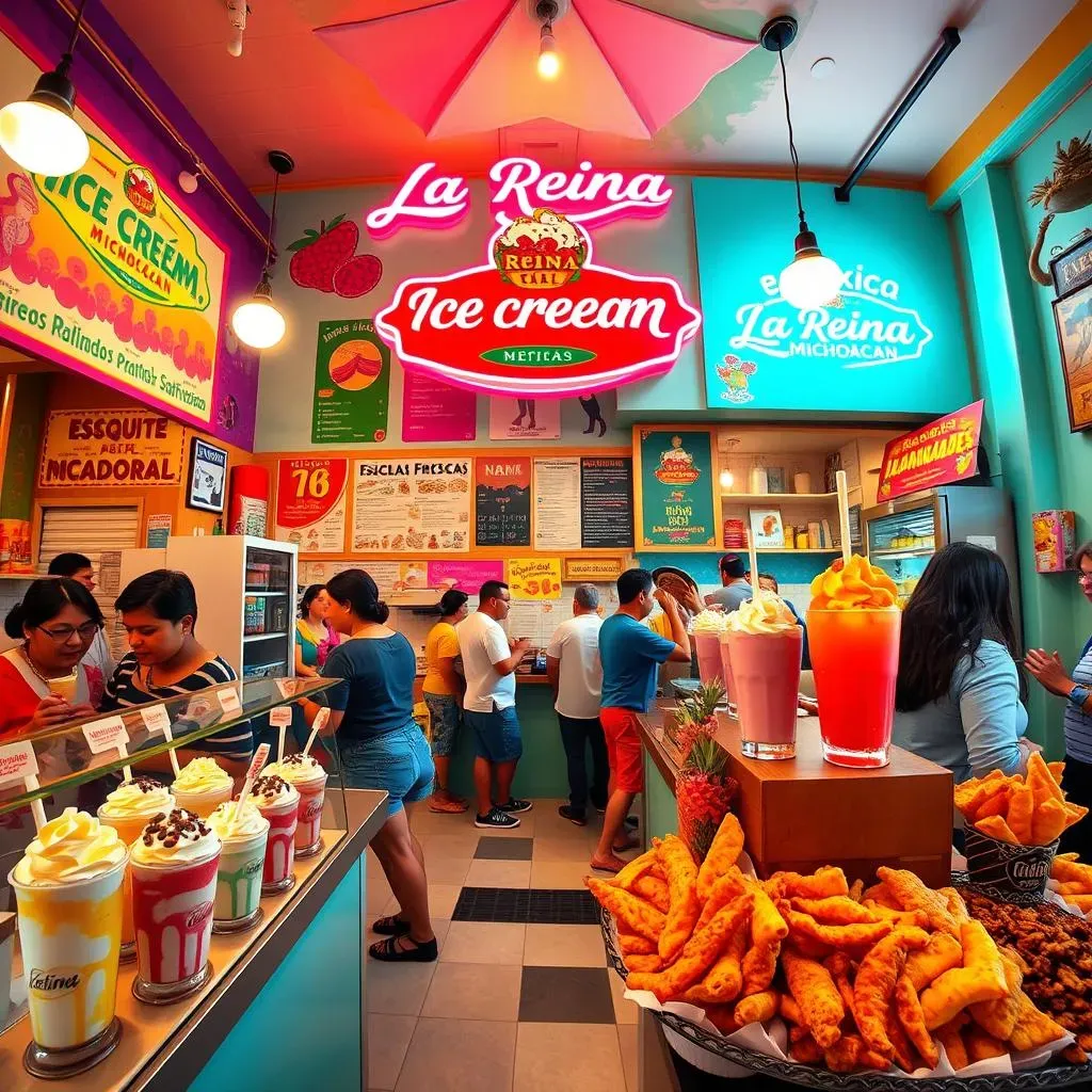 More Than Just Ice Cream: Exploring the Menu at La Reina de Michoacan