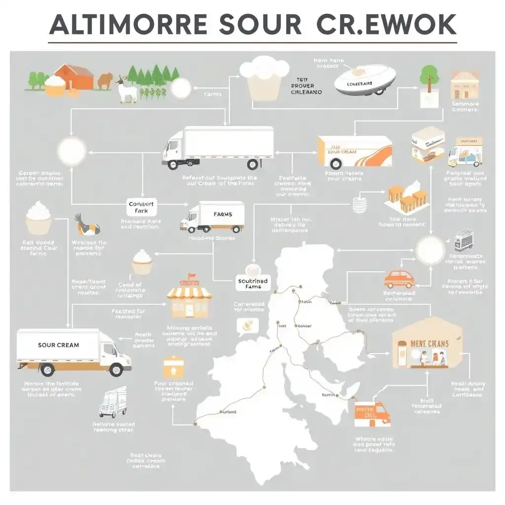 Navigating The Baltimore Sour Cream Market Distribution Networks And Logistics