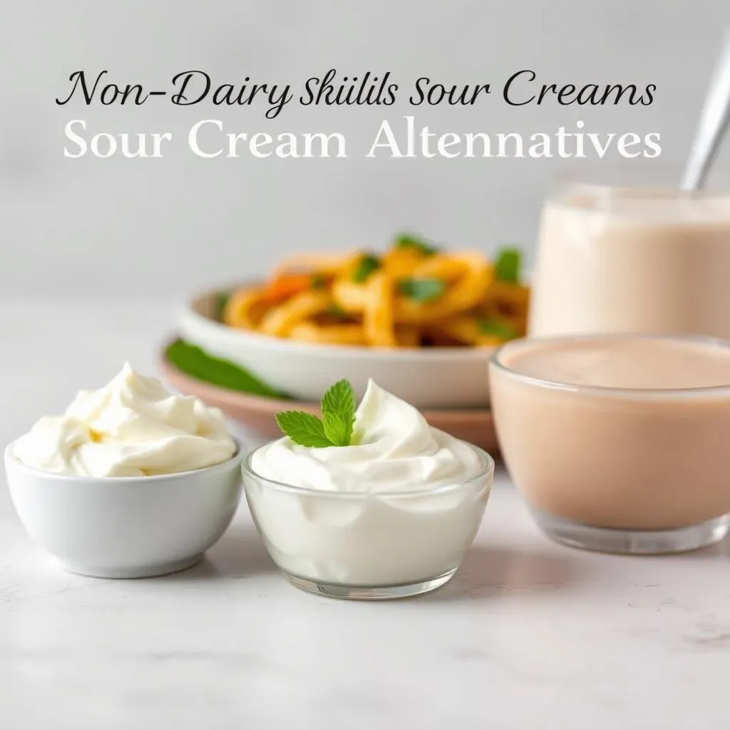 NonDairy Healthy Substitute Options for Sour Cream