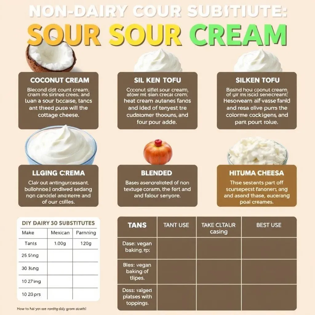 NonDairy Options and DIY Sour Cream: What Can You Use?