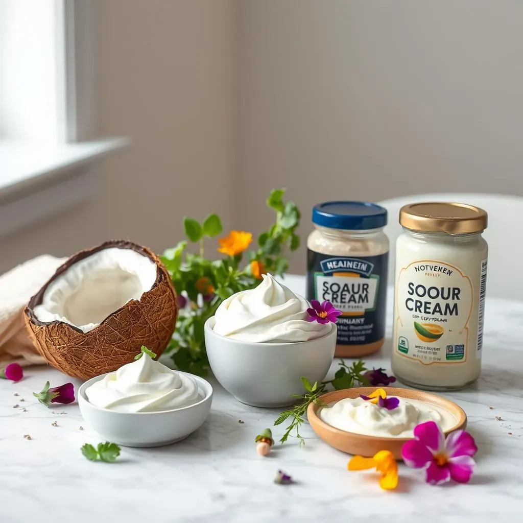 NonDairy Options:  Sour Cream Substitutes for Everyone