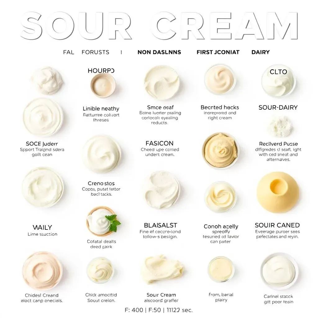 Other Dairy and NonDairy Alternatives to Sour Cream