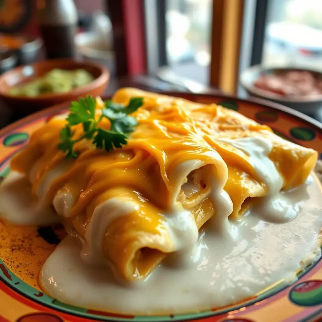 Amazing Pancho's Mexican Buffet Sour Cream Enchiladas Recipe