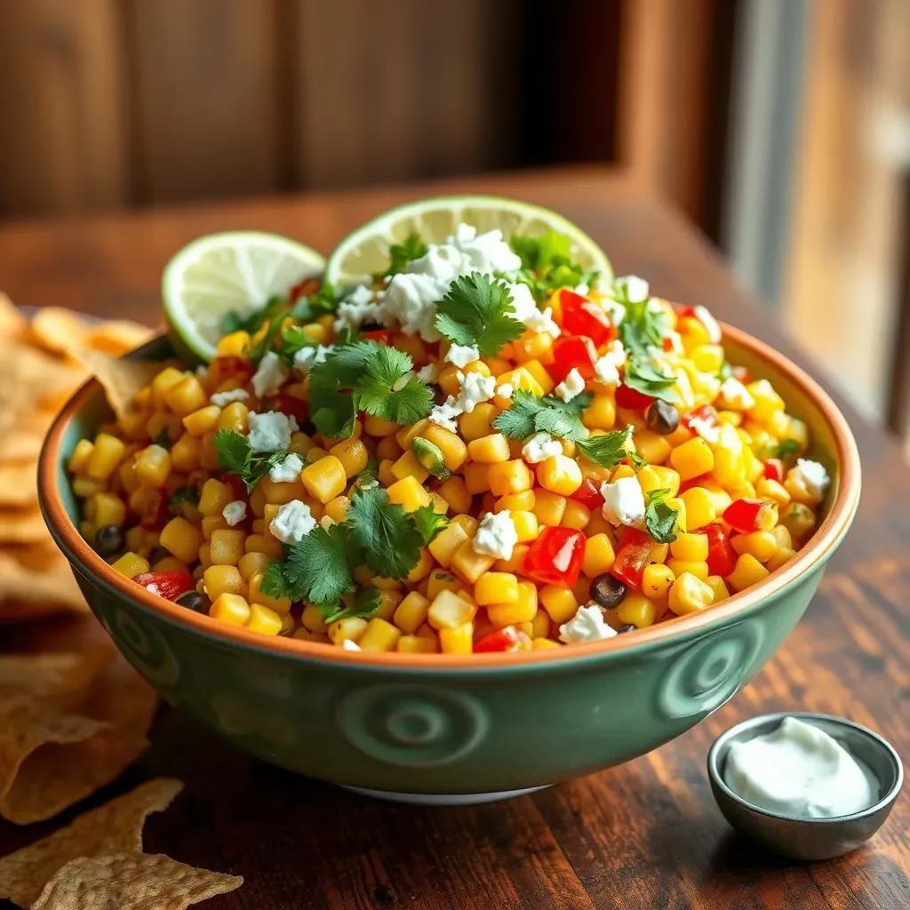 Ultimate Pioneer Woman Mexican Street Corn Salad with Sour Cream