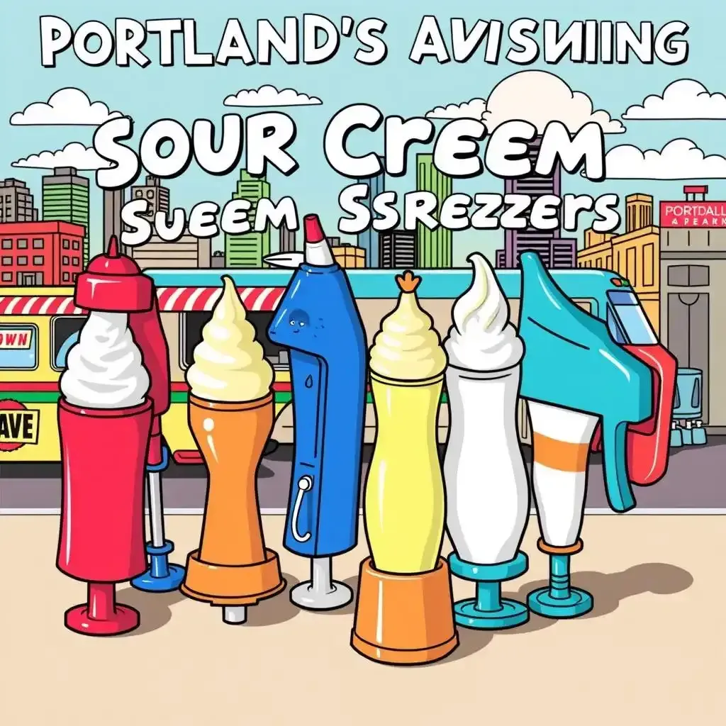 Portland's Amazing Sour Cream Squeezers - Sourcream