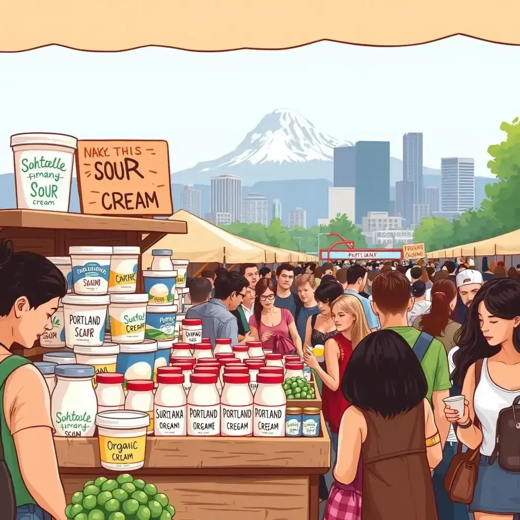 Portlands Sour Cream Market A Creamy Overview