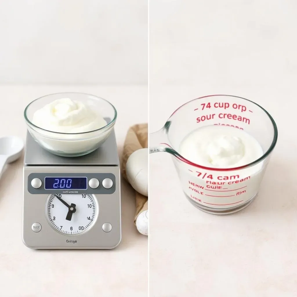 Practical Tips for Measuring Sour Cream: Weight vs. Volume