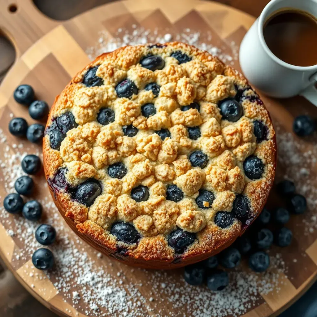 Ultimate Recipe Blueberry Sour Cream Coffee Cake for Brunch