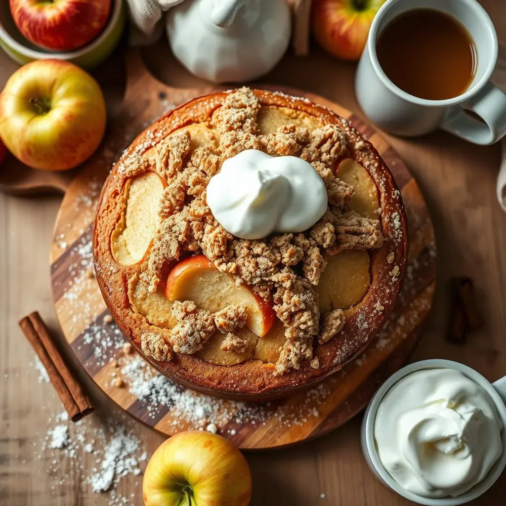 Amazing Recipe for Apple Coffee Cake with Sour Cream