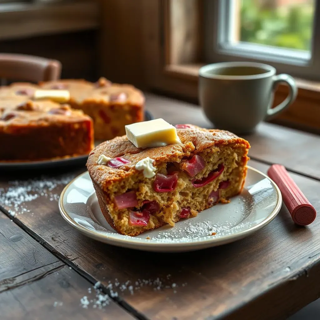 Ultimate Rhubarb Sour Cream Coffee Cake Recipe