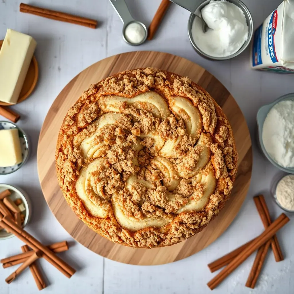 Secrets to a Perfect Cinnamon Streusel Coffee Cake with Sour Cream